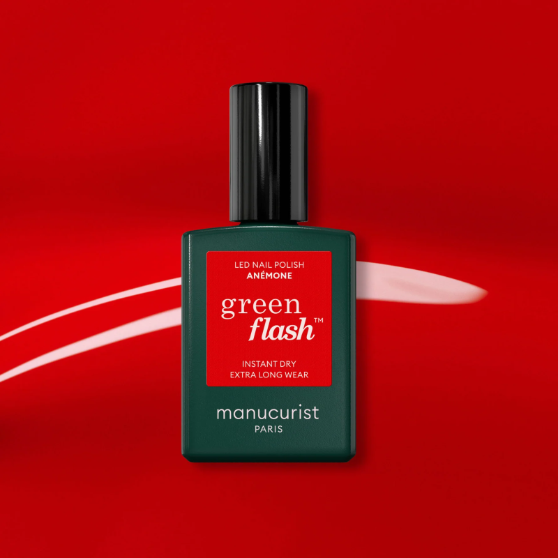 Vernis GREEN FLASH Semi-permanent-Anemone - 15ml -Manucurist