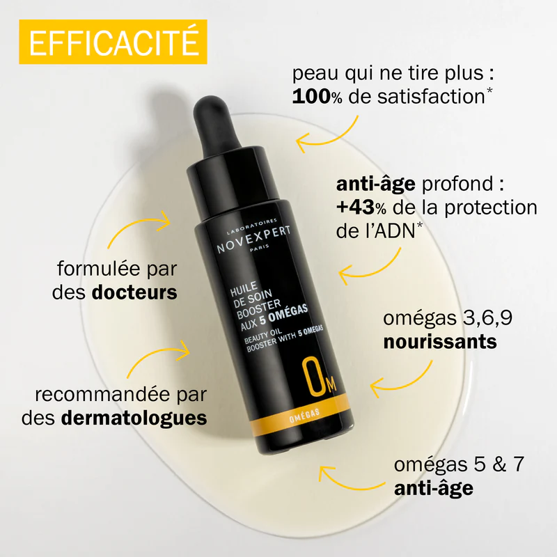 Sérum Booster aux 5 Omégas - 30 ml- Novexpert