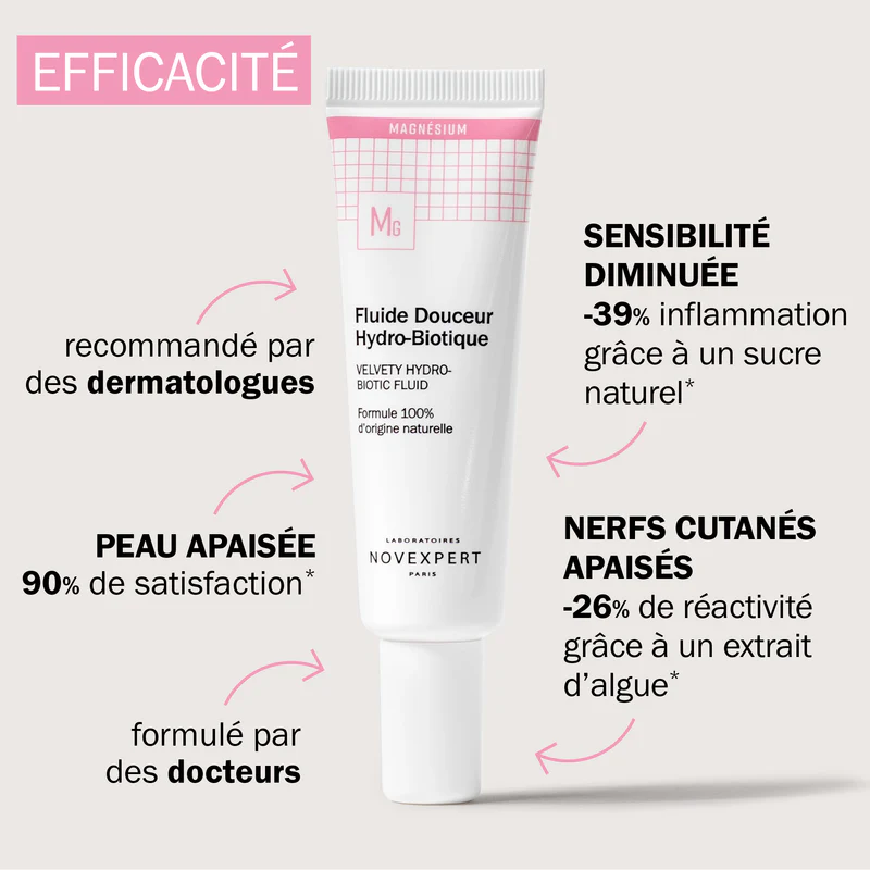 Fluide Douceur Hydro-Biotique - 30 ml- Novexpert