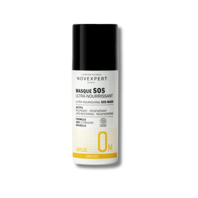 Masque SOS Ultra-nourrissant aux 5 Omégas -50 ml- Novexpert