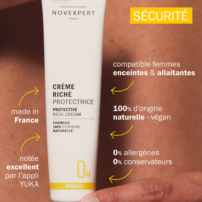 Crème Riche Protectrice aux 5 Omégas -40 ml- Novexpert