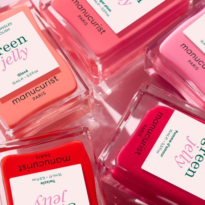 vernis à ongles Green Jelly gamme complète