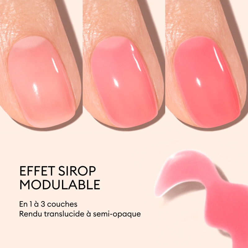 vernis jelly teinte sugar plum manucurist