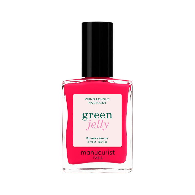 vernis jelly teinte pomme d'amour manucurist