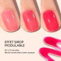 vernis jelly teinte pomme d'amour manucurist