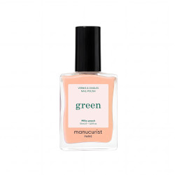 vernis green milky peach