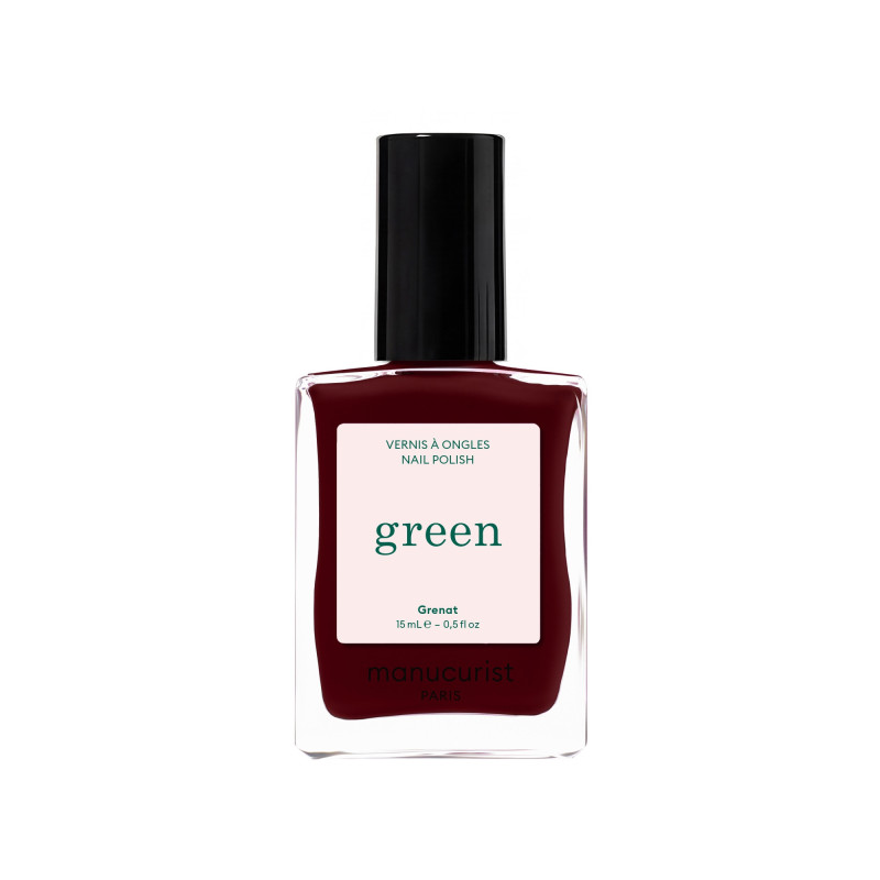 vernis à ongles green grenat