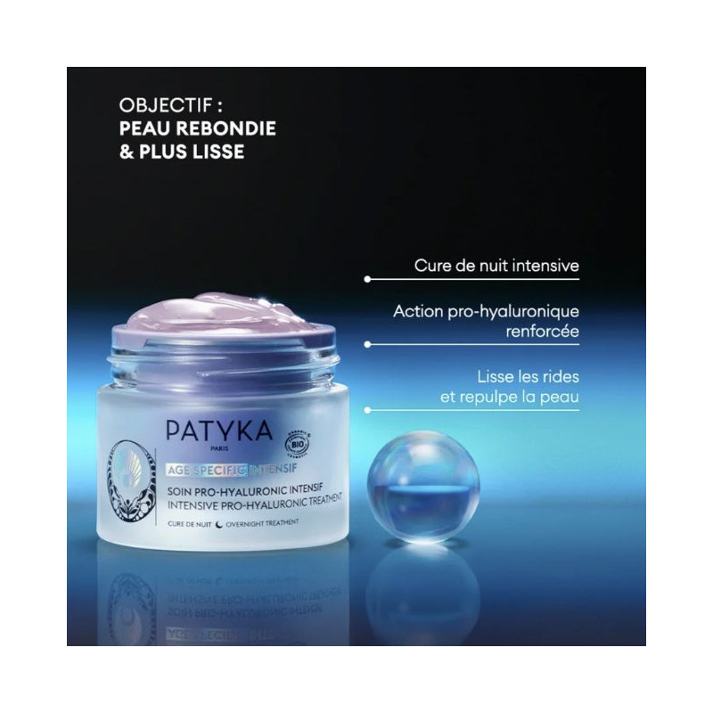 masque repulpant pro-hyaluronic patyka