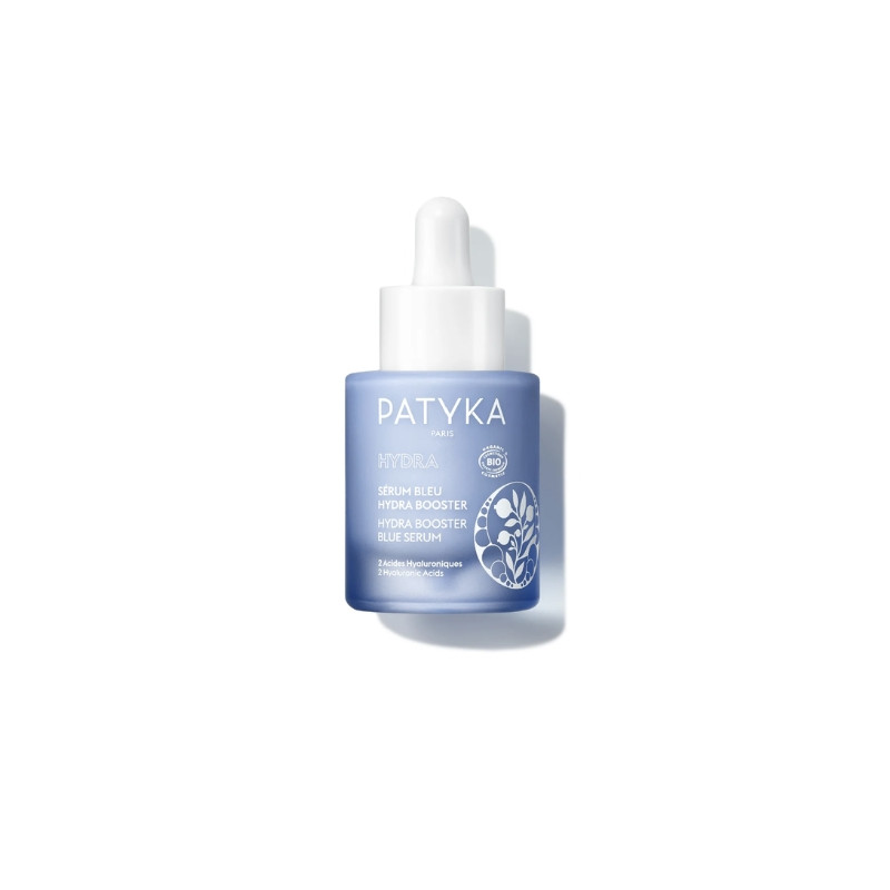 sérum bleu hydrabooster patyka à l'acide hyaluronique