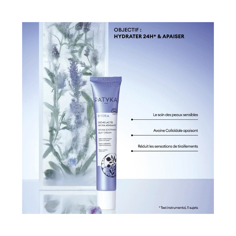 crème lactée hydra-apaisante patyka