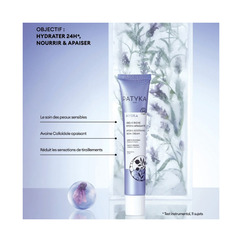 Crème riche hydra-apaisante Patyka