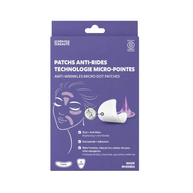 patchs anti-rides technologie micro-pointes