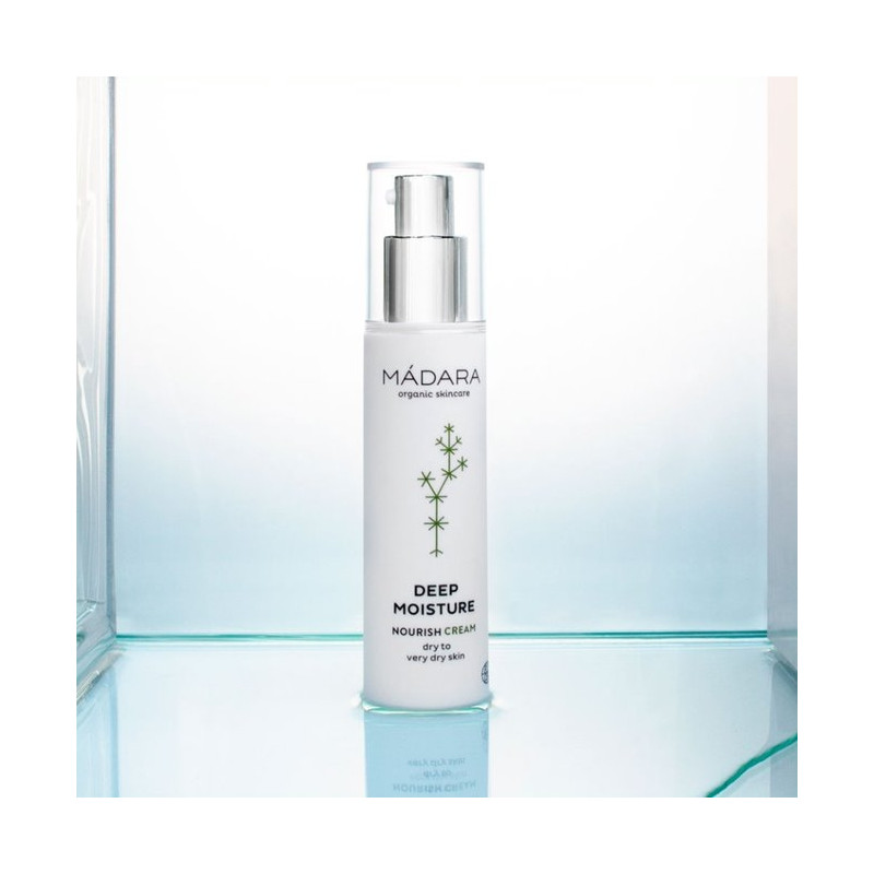 Crème riche peaux sèches "DEEP MOISTURE CREAM"-50ml-MADARA