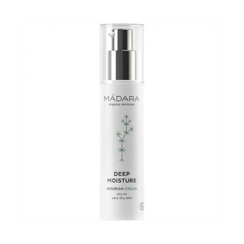 Crème riche peaux sèches "DEEP MOISTURE CREAM"-50ml-MADARA