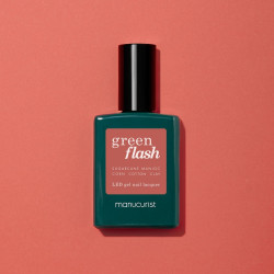 Vernis GREEN FLASH Semi-permanent- Bois de rose - 15ml -Manucurist