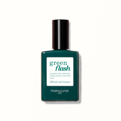 Vernis GREEN FLASH Semi-permanent-Milky white- 15ml -Manucurist