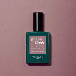 Vernis GREEN FLASH Semi-permanent- Rose Mountbatten  - 15ml -Manucurist