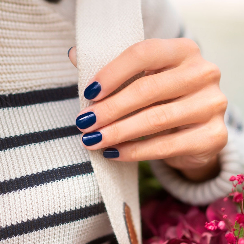 Vernis GREEN FLASH Semi-permanent- Navy Blue - 15ml -Manucurist