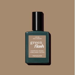 Vernis GREEN FLASH Semi-permanent- Orme - 15ml -Manucurist