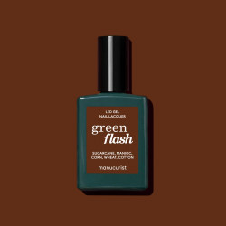Vernis GREEN FLASH Semi-permanent- Chestnut - 15ml -Manucurist