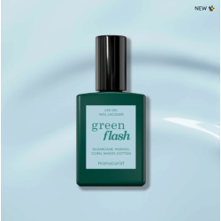 Vernis GREEN FLASH Semi-permanent- Light Bleu - 15ml -Manucurist
