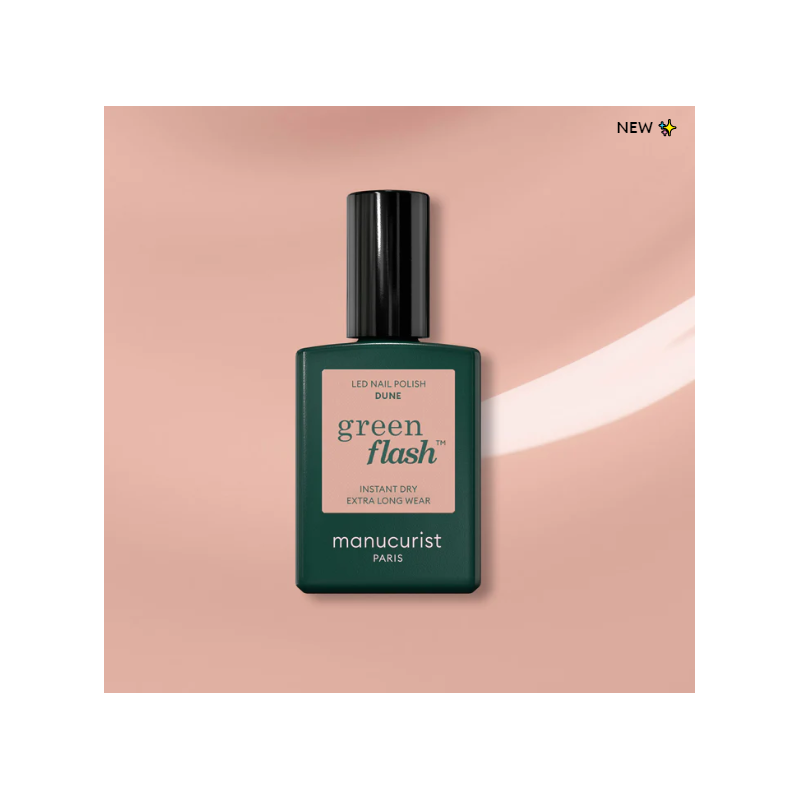 Vernis GREEN FLASH Semi-permanent- Dune - 15ml -Manucurist