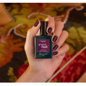 Vernis GREEN FLASH Semi-permanent- Aubergine - 15ml -Manucurist