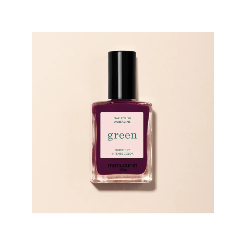 Vernis à ongles Aubergine - 15ml - Green Manucurist