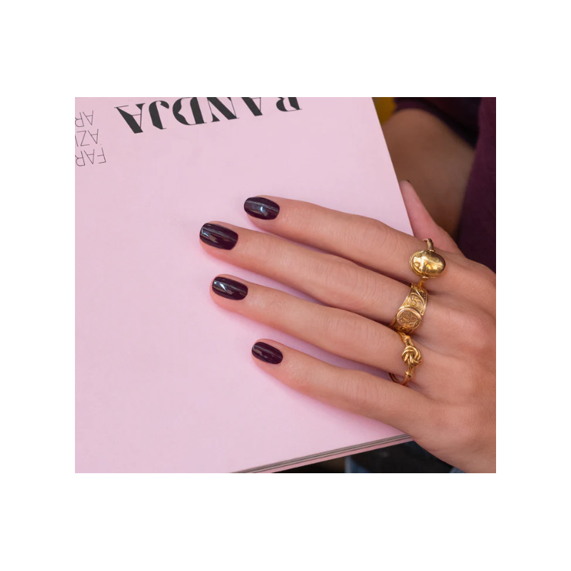 Vernis à ongles Aubergine - 15ml - Green Manucurist