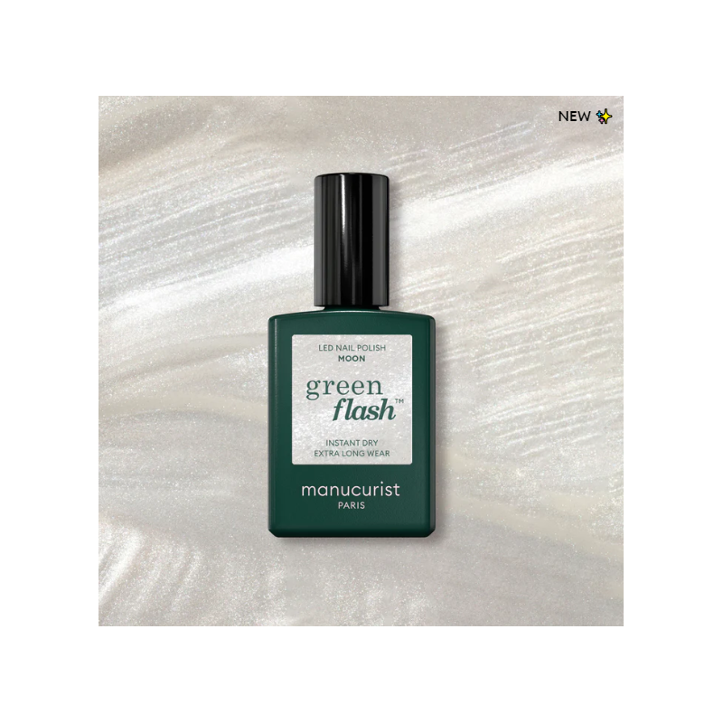 Vernis GREEN FLASH Semi-permanent- Moon - 15ml -Manucurist