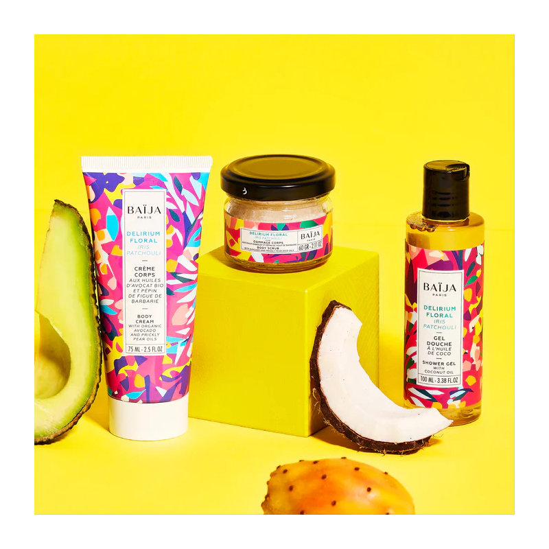 Coffret Soin du corps Delirium floral - Baïja