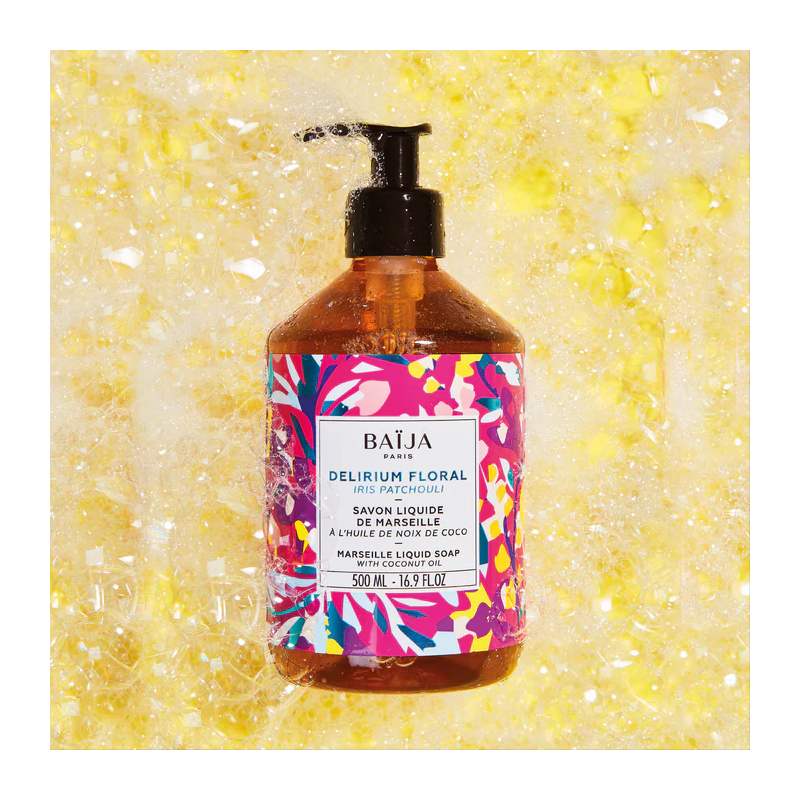 Savon liquide de Marseille Delirium floral 500ml - Baïja