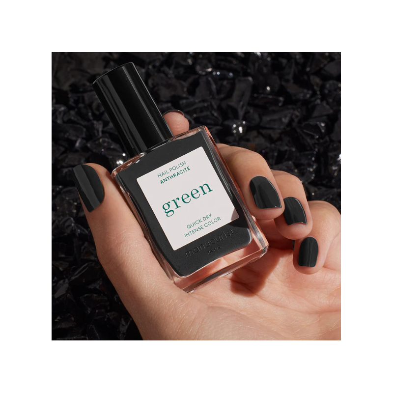 Vernis à ongles Anthracite - 15ml - Green Manucurist