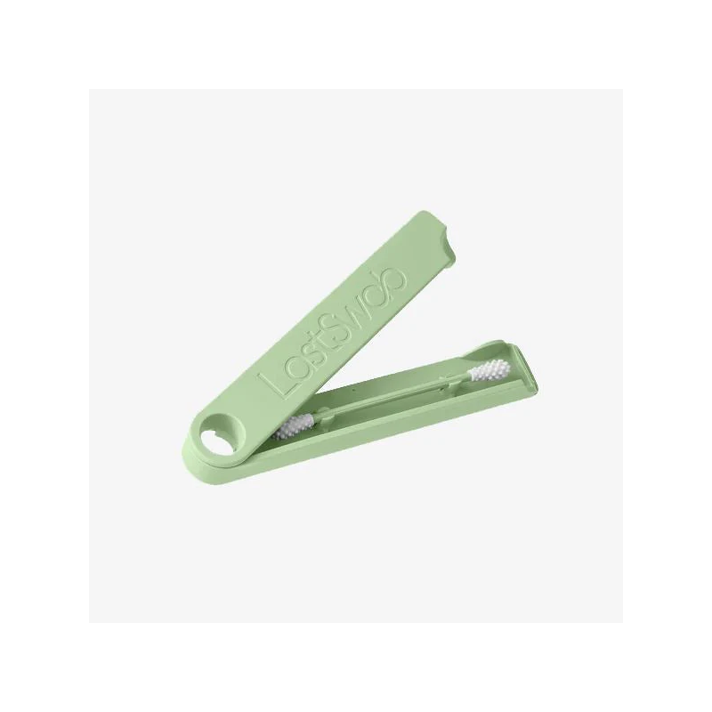 Coton-tige réutilisable vert Lastswab