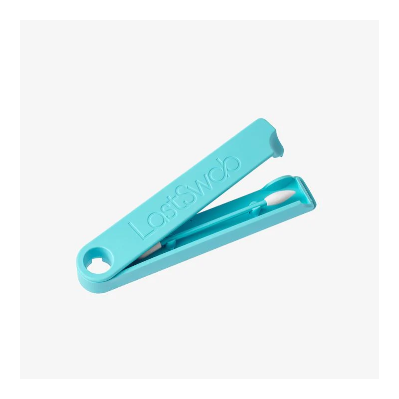 Coton tige réutilisable spécial maquillage Turquoise Lastswab