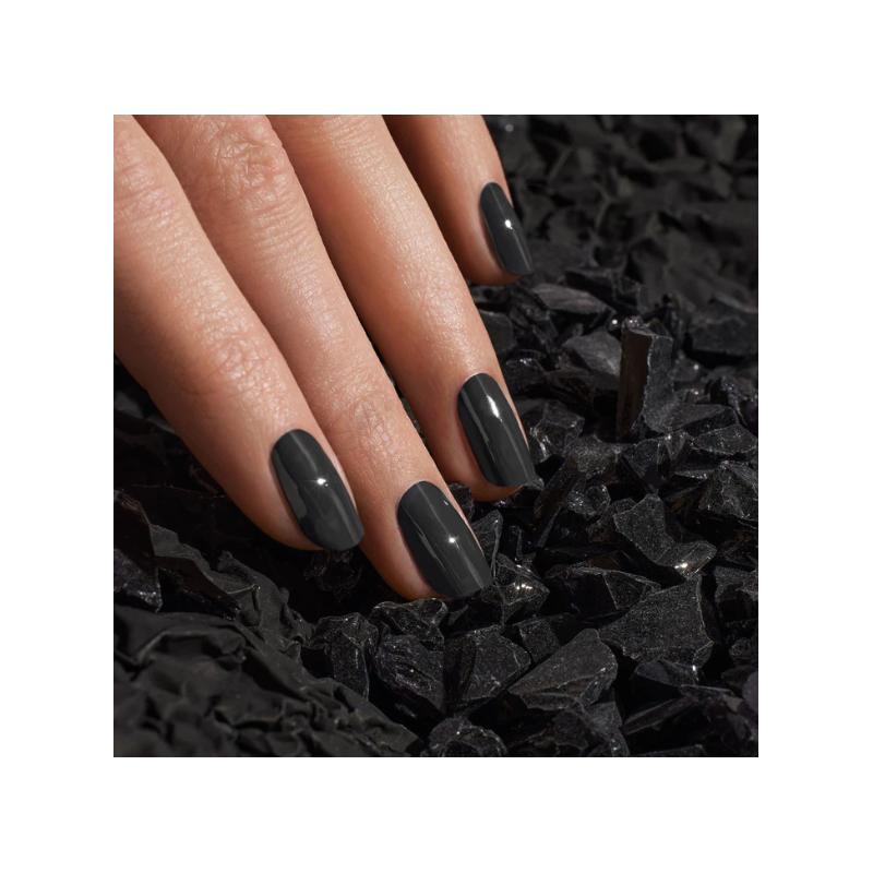 Vernis GREEN FLASH Semi-permanent- Anthracite - 15ml -Manucurist