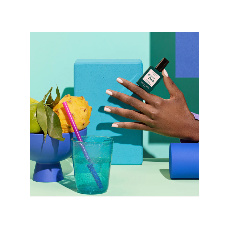 Vernis GREEN FLASH Semi-permanent- Gloss - 15ml -Manucurist