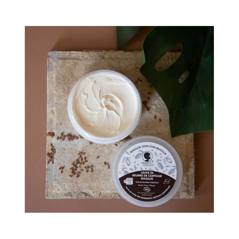 Masque Capillaire Soin Sublimateur -cheveux bouclés à frisés - Noireonaturel