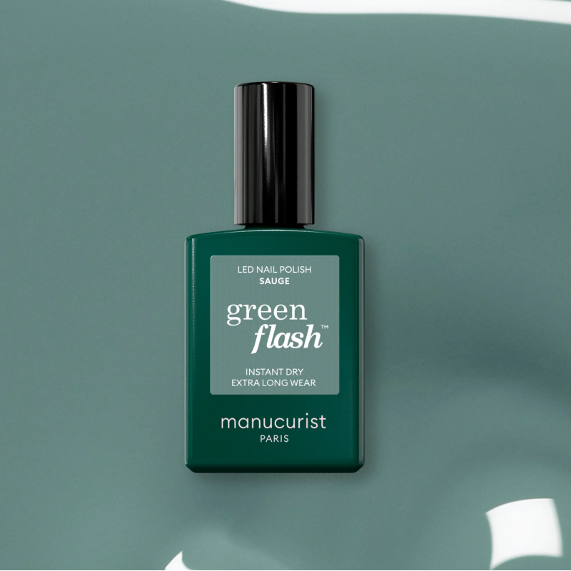 Vernis GREEN FLASH Semi-permanent Sauge - Manucurist