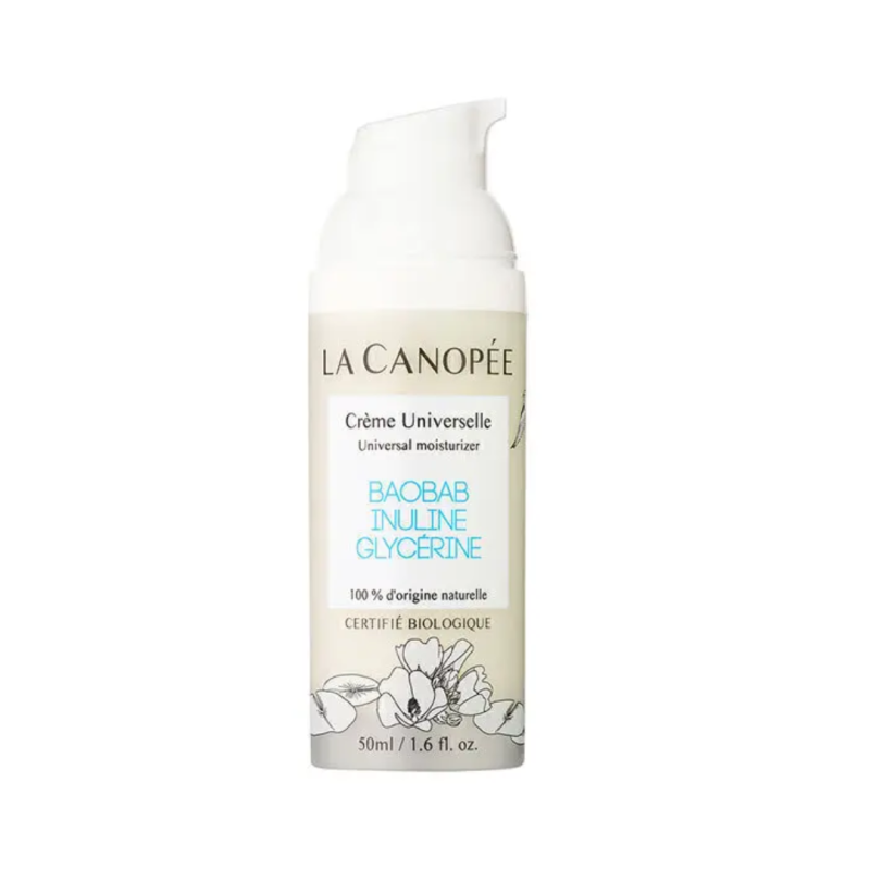 Crème universelle au baobab, inuline, et glycérine - 50 ml LA CANOPEE